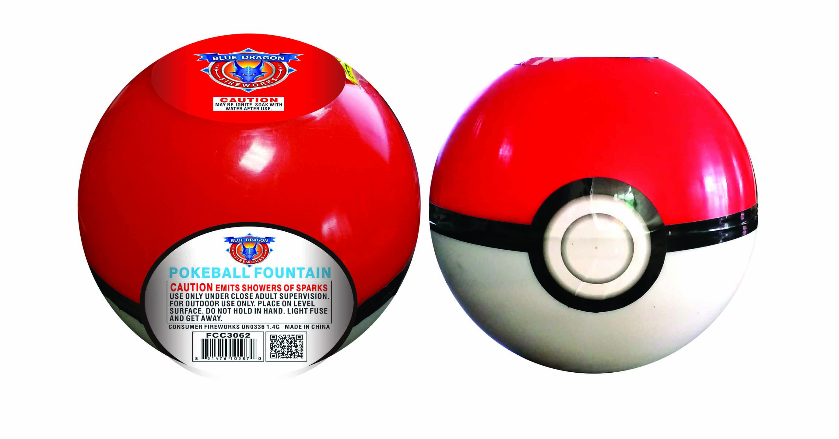 Pokeball Fountain